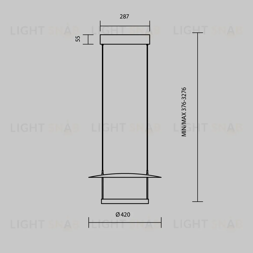 Подвесной светильник Maytoni Ambience MOD280PL-L23B3K1 MOD280PL-L23B3K1
