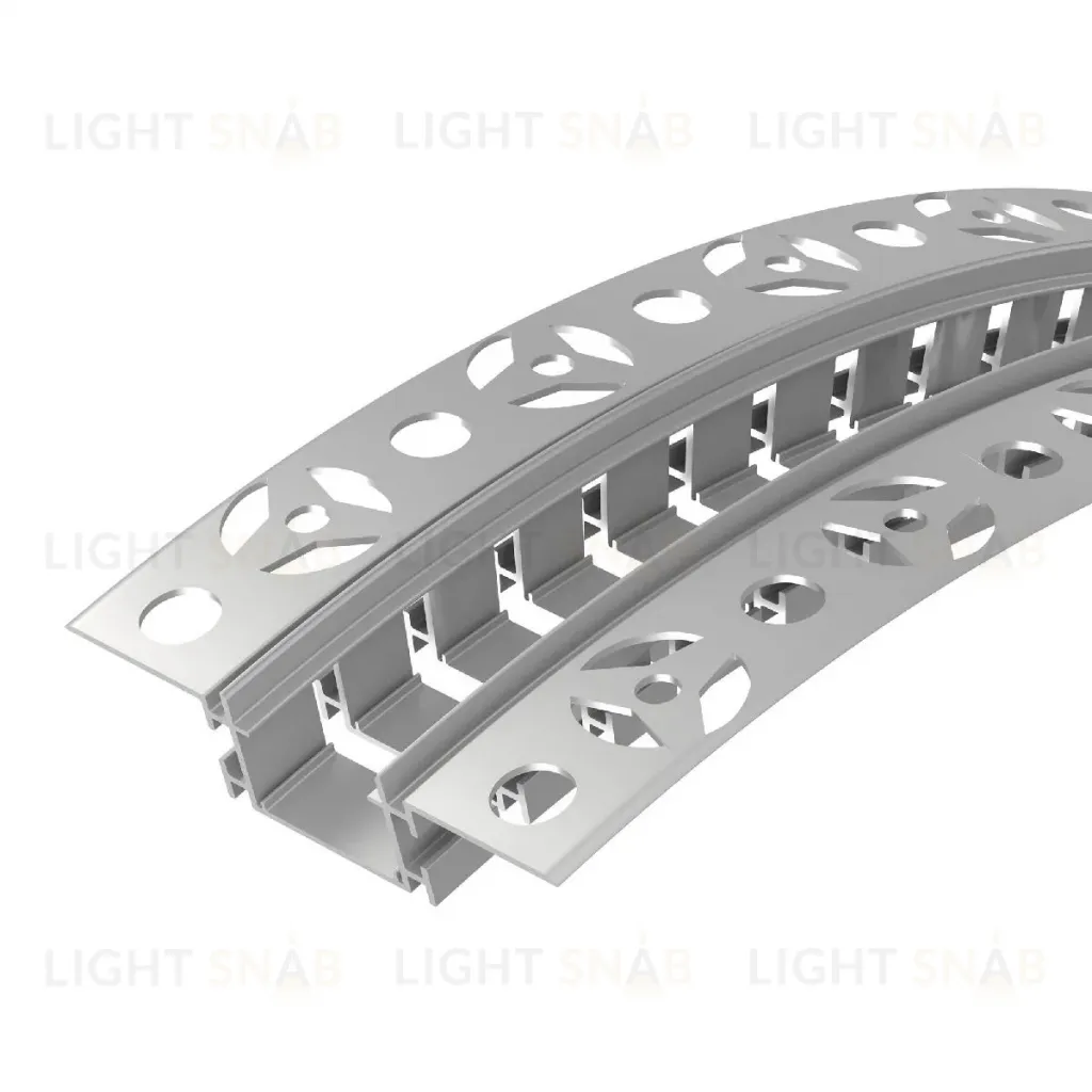 Алюминиевый профиль Arlight FANTOM-BENT-W23-TOP-2000 ANOD 040347(1) 040347(1)