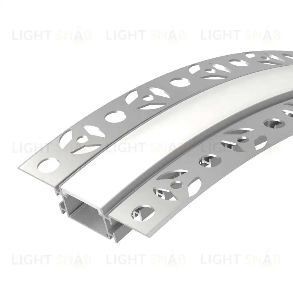 Алюминиевый профиль Arlight FANTOM-BENT-W23-TOP-2000 ANOD 040347(1) 040347(1)