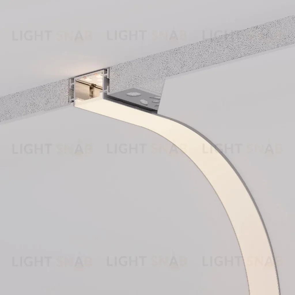 Алюминиевый профиль Arlight FANTOM-BENT-W23-TOP-2000 ANOD 040347(1) 040347(1)