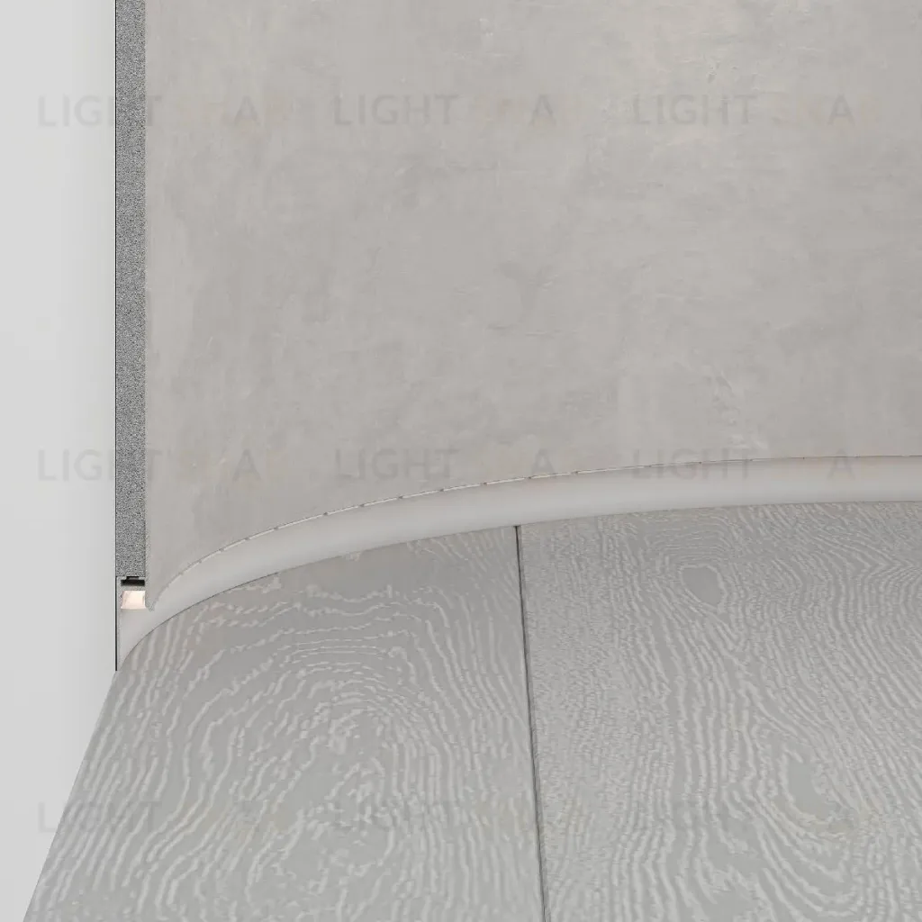 Алюминиевый профиль Arlight PLINTUS-FANTOM-BENT-H20-SIDE-2000 WHITE 043674(1) 043674(1)