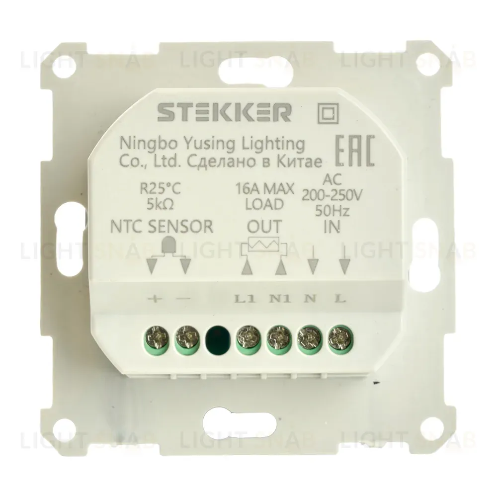 Теморегулятор механический для теплого пола Stekker GLS00-7117-01 49740 49740