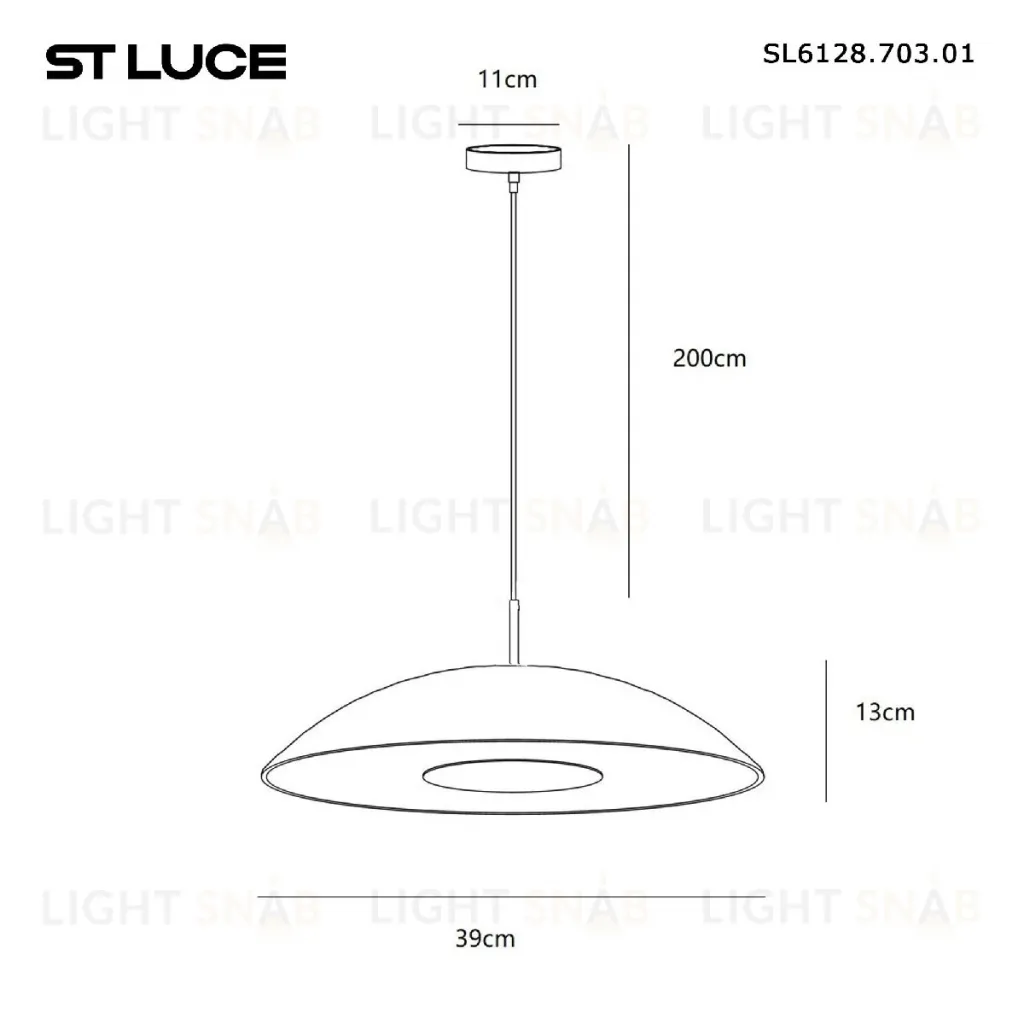Подвесной светильник ST Luce Lid SL6128.703.01 SL6128.703.01