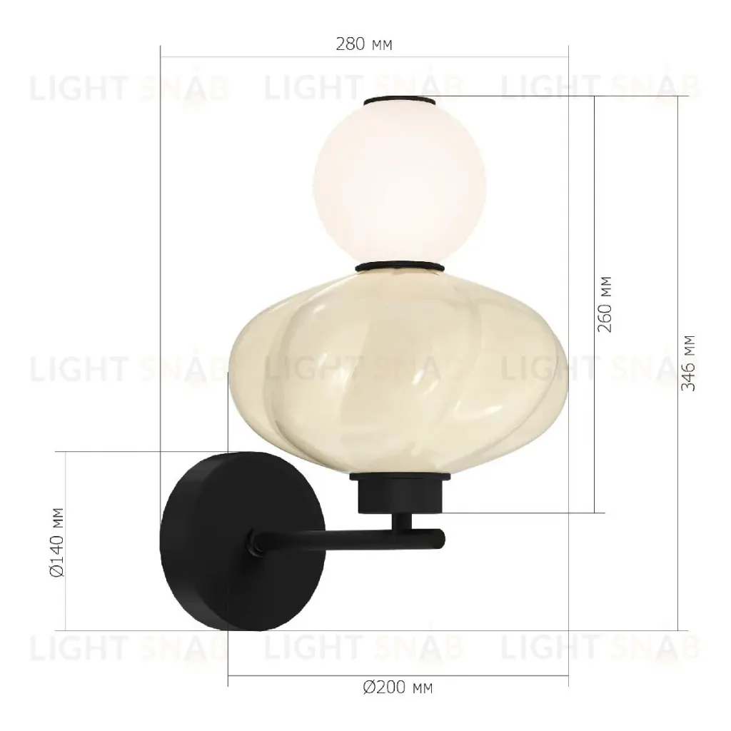 Бра ST Luce Florentini SL6134.411.01 SL6134.411.01
