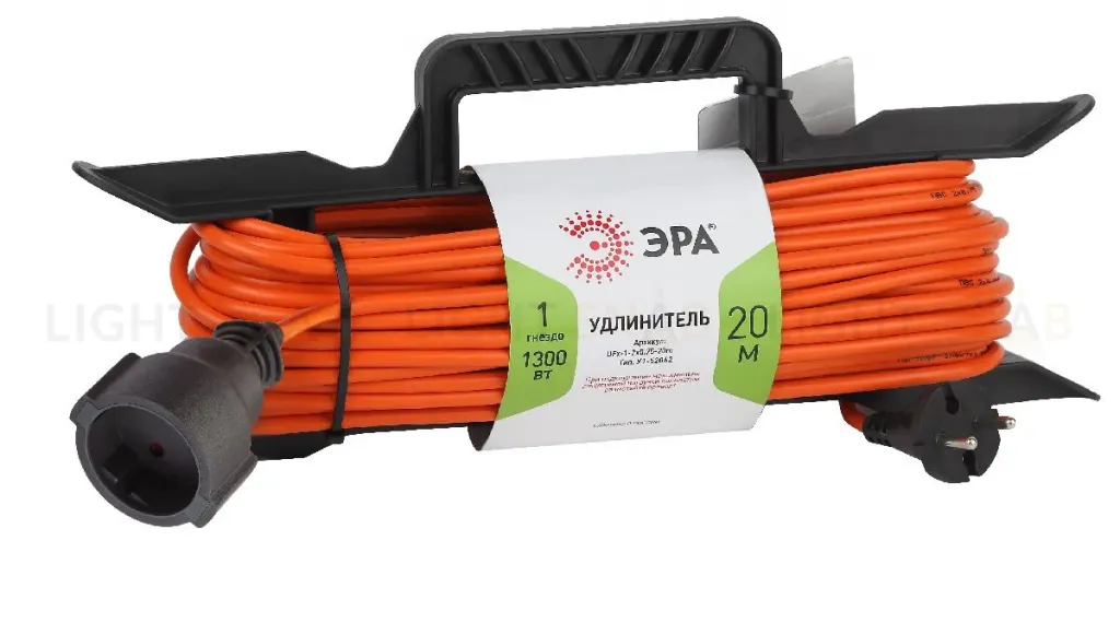 Удлинитель силовой Эра UFx-1-2x0.75-20m Б0046821 Б0046821