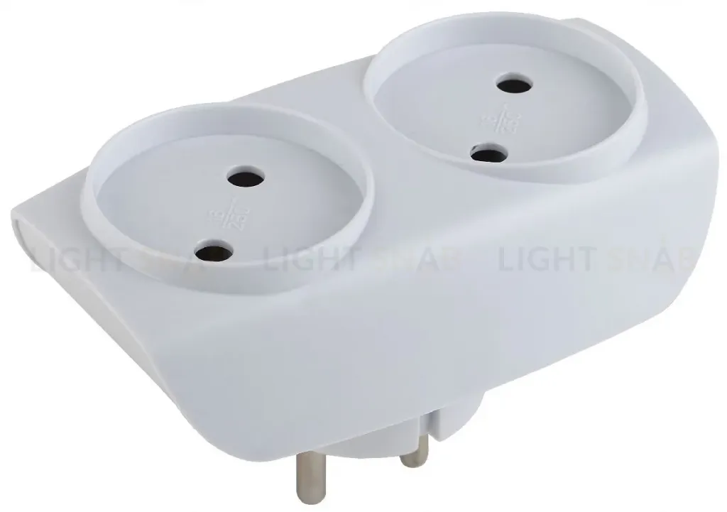 Разветвитель электрический Эра SP-2-W C0045520 C0045520