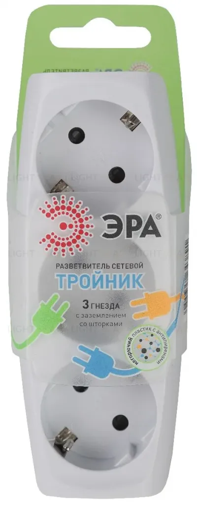 Разветвитель электрический Эра SP-3e-W C0045529 C0045529