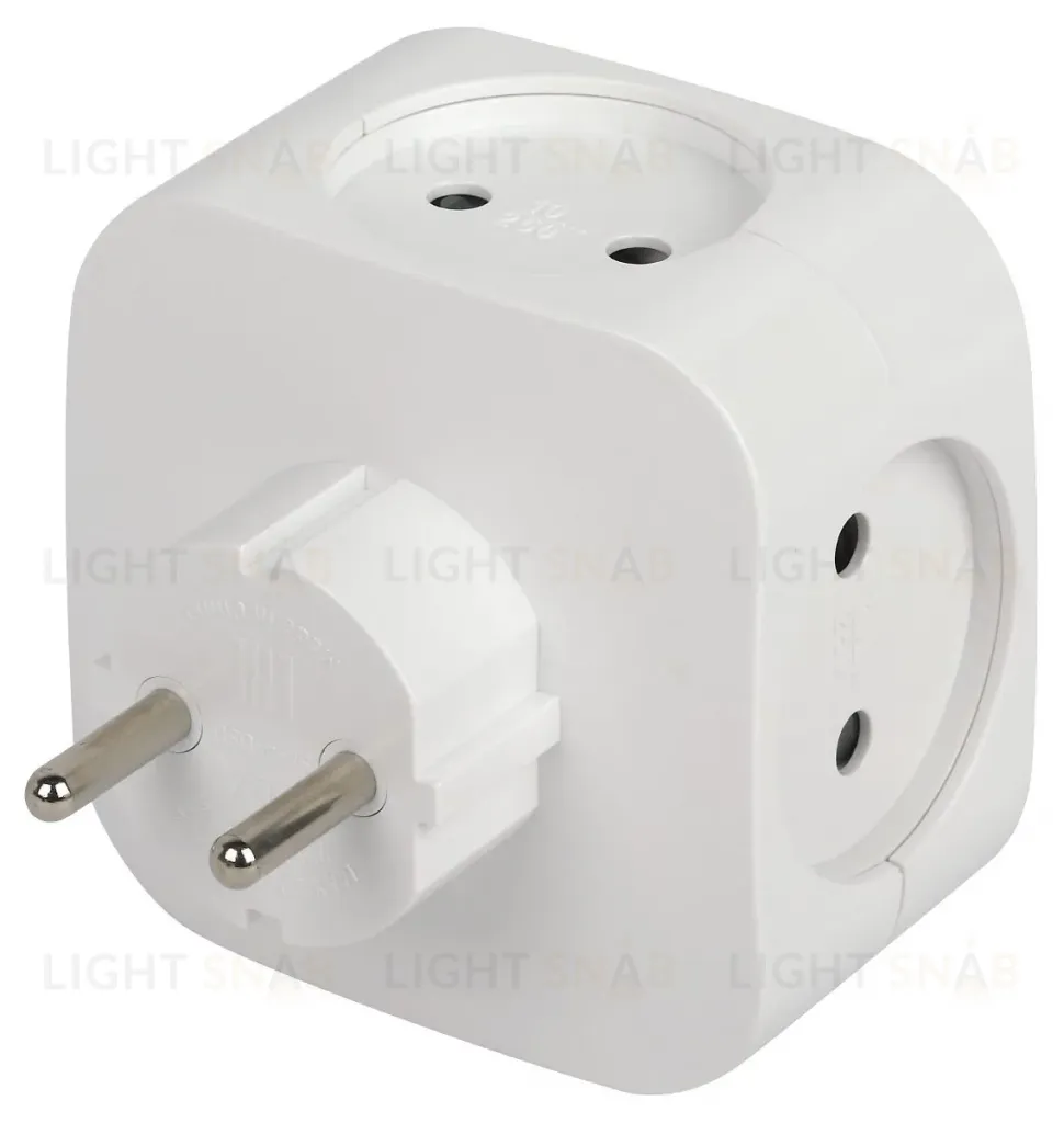 Разветвитель электрический Эра SP-4-USB-W Б0049532 Б0049532