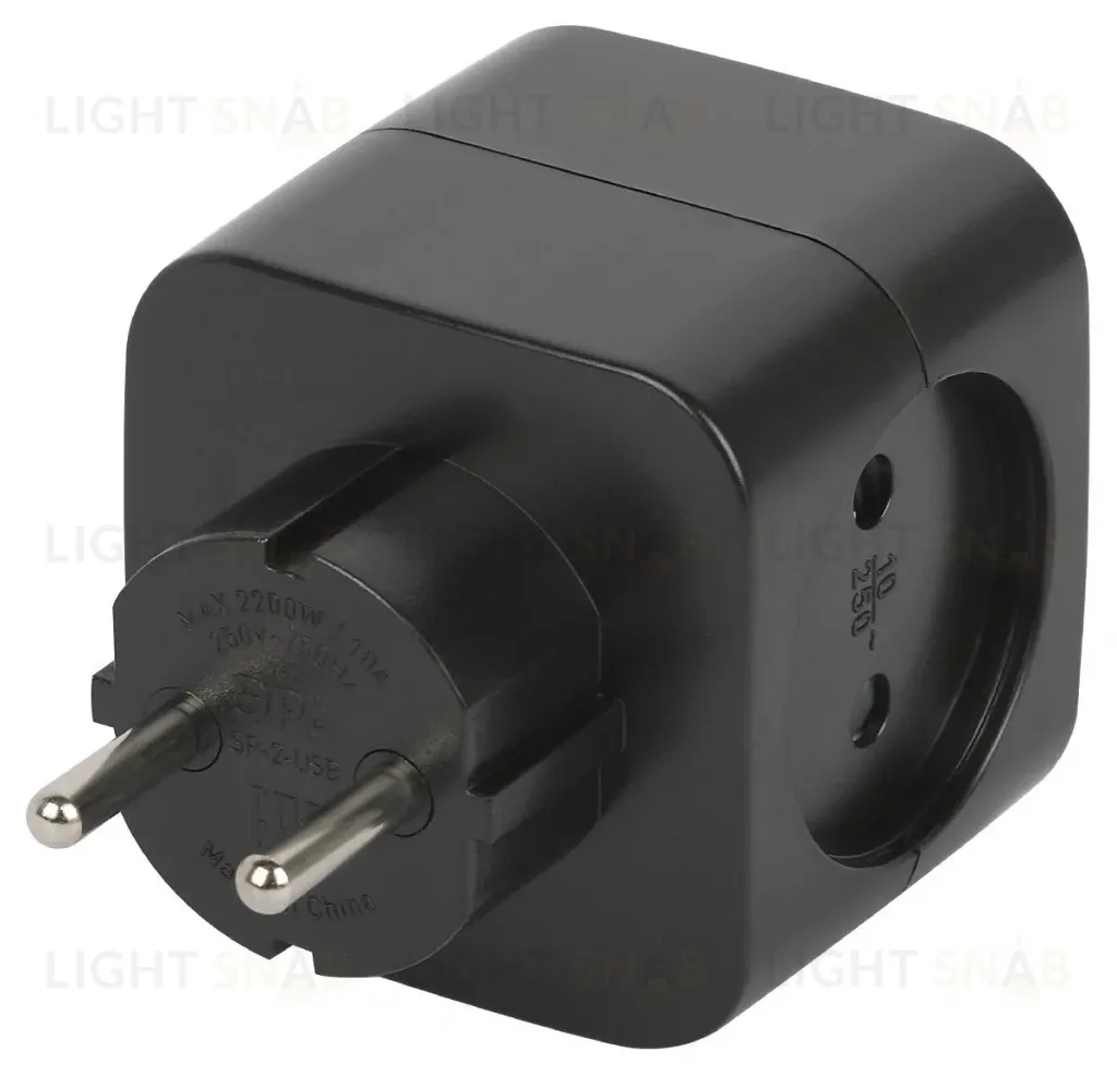 Разветвитель электрический Эра SP-2-USB-B Б0049535 Б0049535