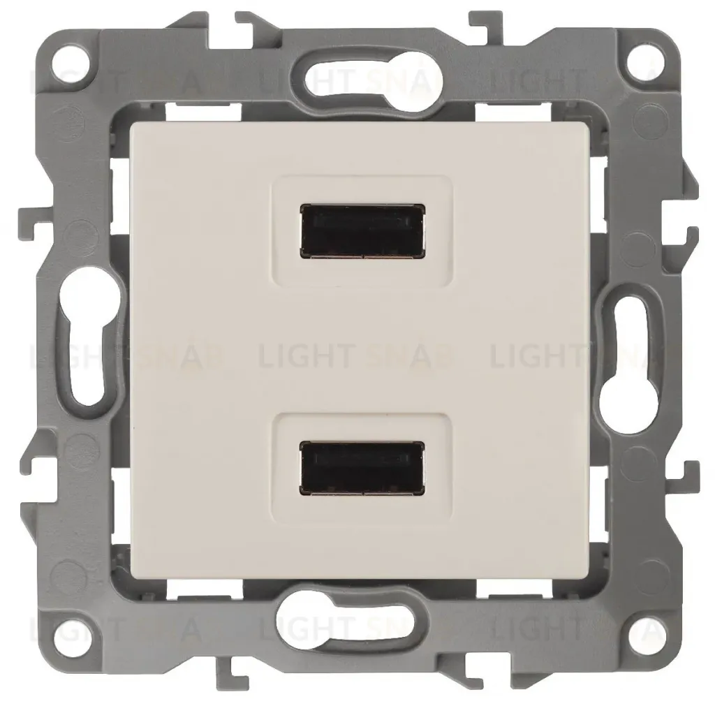 Розетка USB Эра 12-4110-02 Б0027492 Б0027492