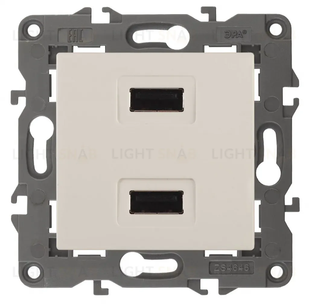 Розетка USB Эра 14-4110-02 Б0034359 Б0034359