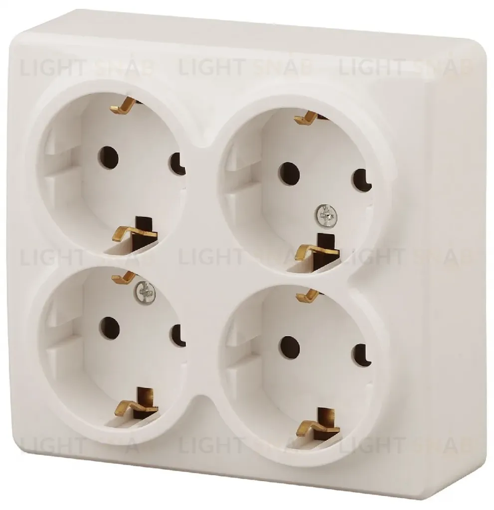 Розетка 2P+E Schuko со шторками Эра 11-2211-02 Б0020710 Б0020710