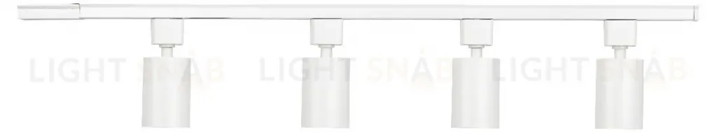 Трековый однофазный светильник (4 шт.) Эра TR70-SET4-GU10-WH Б0063933 Б0063933