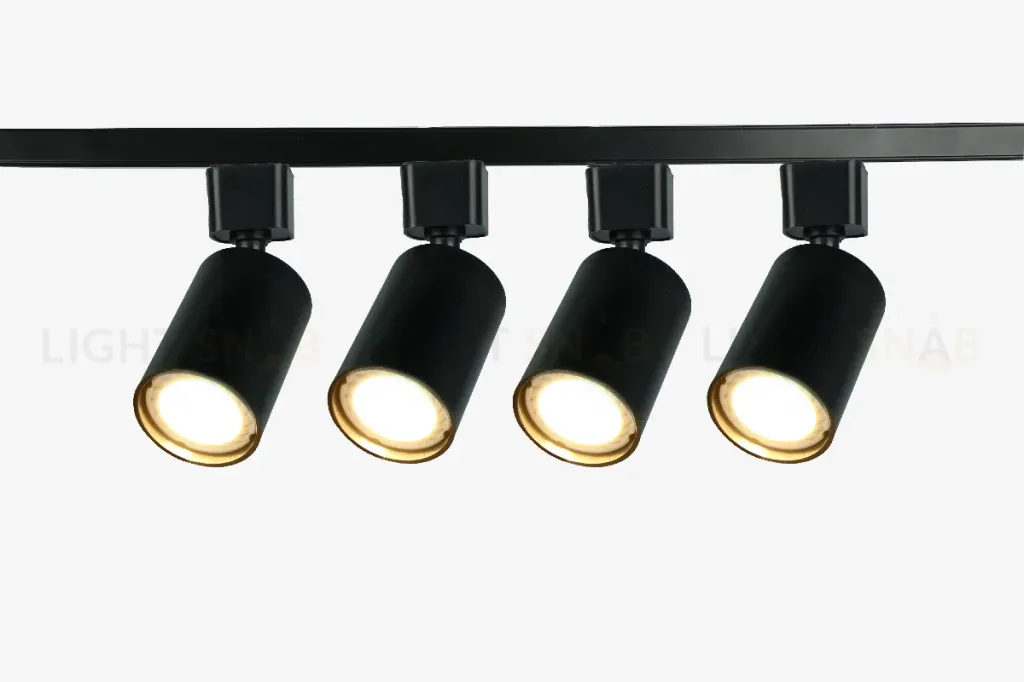 Трековый однофазный светильник (4 шт.) Эра TR70-SET4-GU10-BK Б0063956 Б0063956