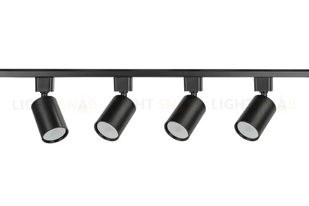 Трековый однофазный светильник (4 шт.) Эра TR70-SET4-GU10-BK Б0063956 Б0063956