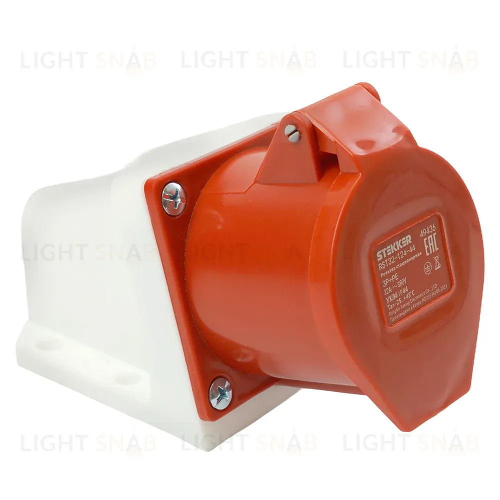 Розетка стационарная Stekker RST32-124-44 49436 49436