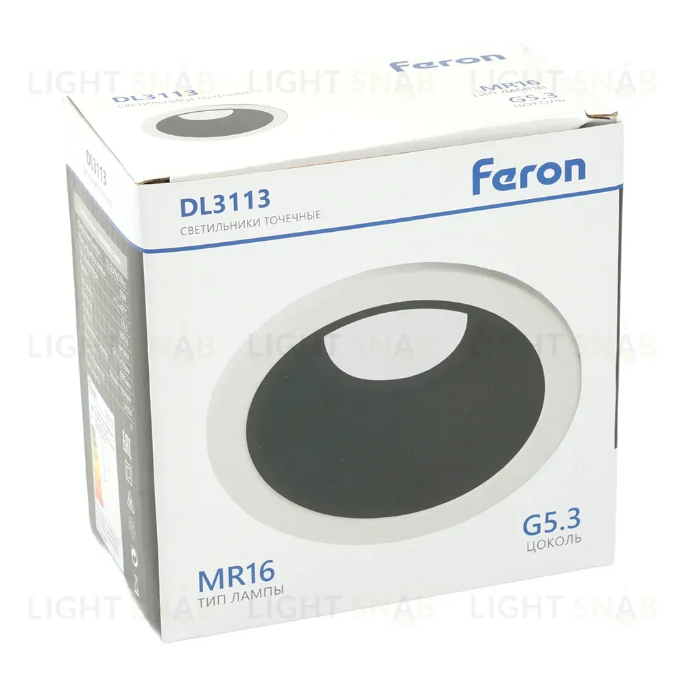 Встраиваемый светильник Feron DL3113 51365 51365
