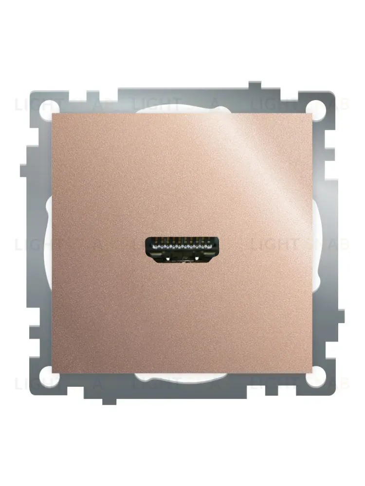 Розетка HDMI 2.1 Type A Stekker Катрин GLS00-7118-02 50063 50063