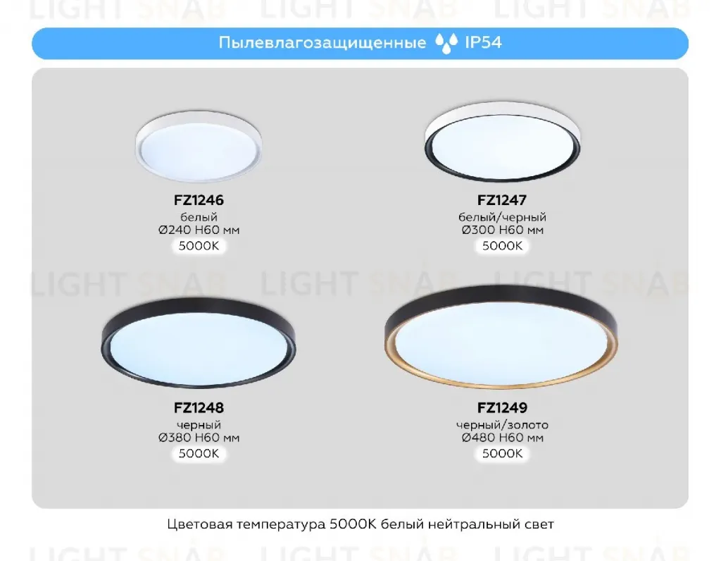 Потолочный светильник Ambrella Light Orbital Air FZ1248 FZ1248