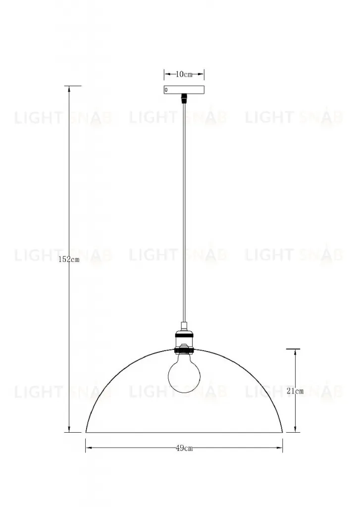 Подвесной светильник Arte Lamp Cappello A7056SP-1BK A7056SP-1BK