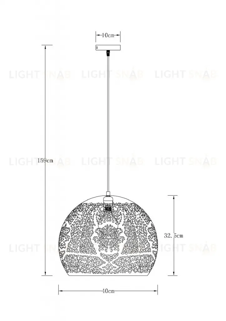 Подвесной светильник Arte Lamp Celesta A7057SP-1WH A7057SP-1WH