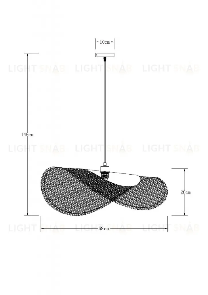 Подвесной светильник Arte Lamp Woodstock A7063SP-1BK A7063SP-1BK