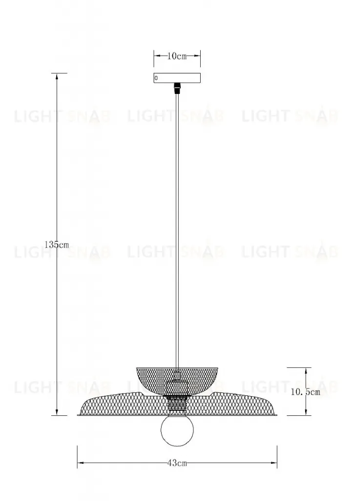 Подвесной светильник Arte Lamp Castello A7066SP-1BK A7066SP-1BK