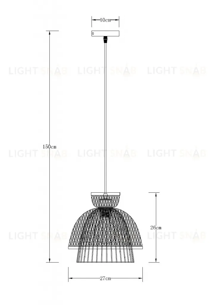 Подвесной светильник Arte Lamp Woodstock A7070SP-1BK A7070SP-1BK