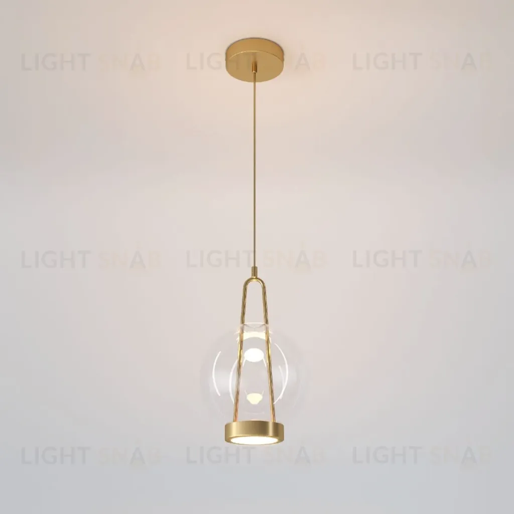 Подвесной светильник Eurosvet Frasco 50267/1 LED латунь a069344 50267/1 LED латунь
