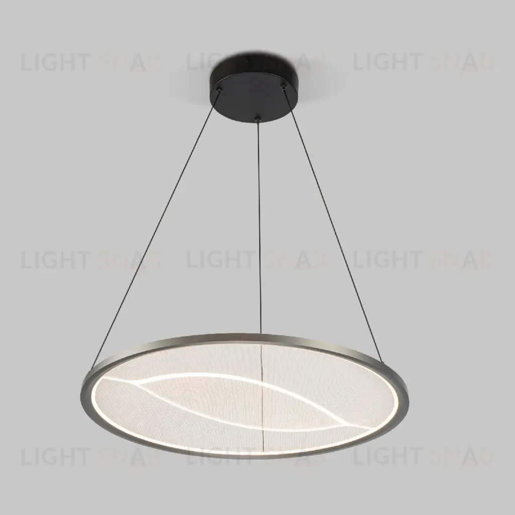 Подвесная люстра Eurosvet Occhio 40027/1 LED серый a069309 40027/1 LED серый