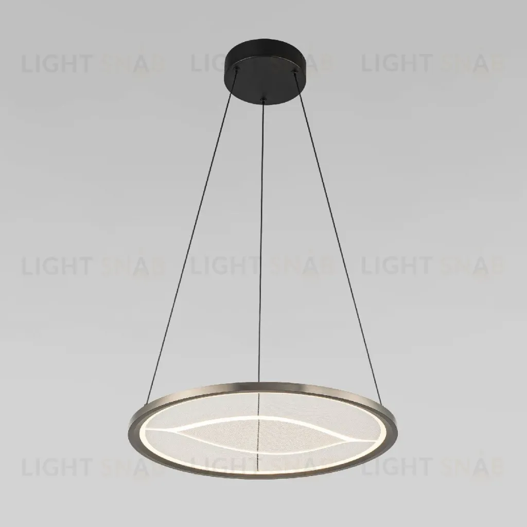 Подвесной светильник Eurosvet Occhio 40026/1 LED серый a069308 40026/1 LED серый