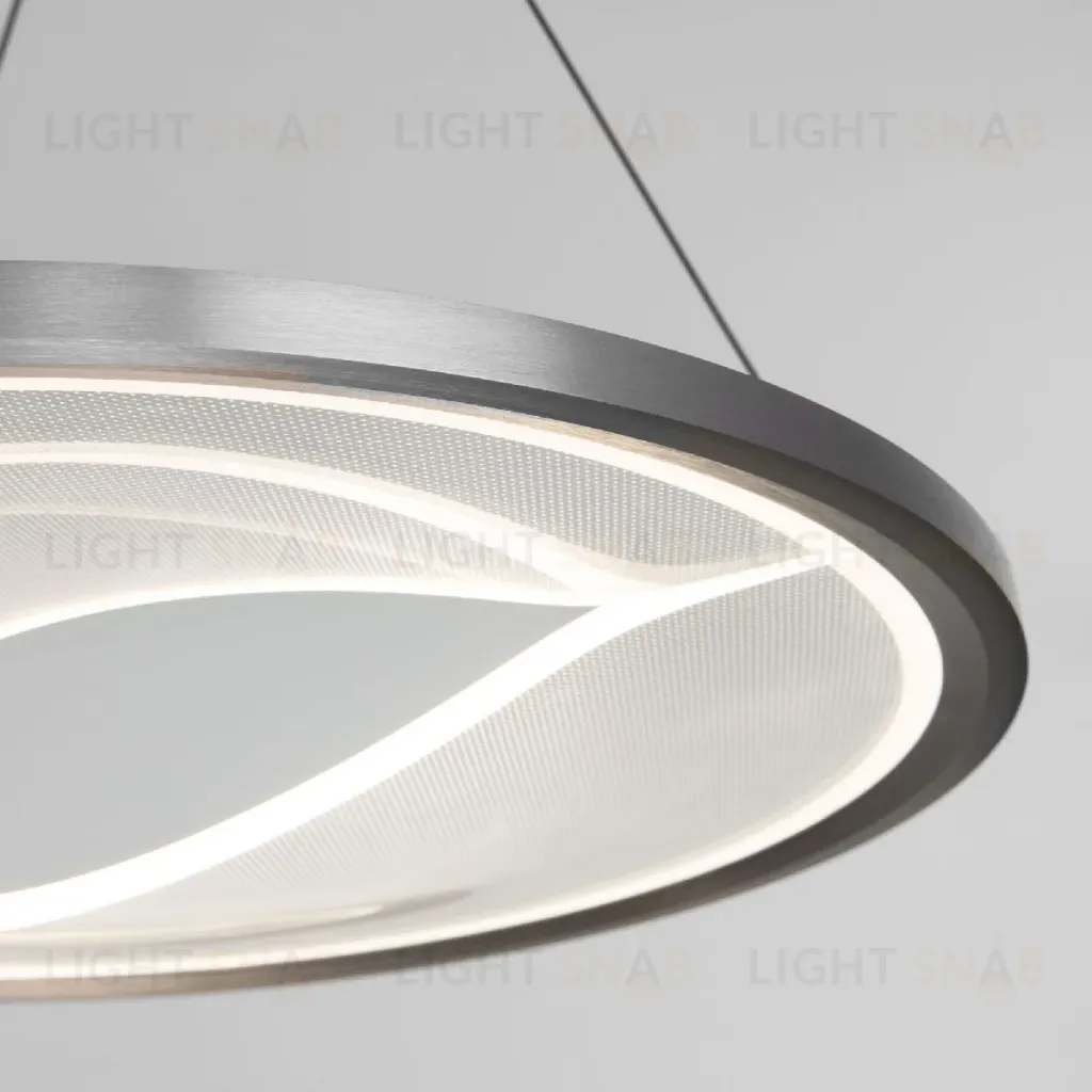 Подвесной светильник Eurosvet Occhio 40026/1 LED серый a069308 40026/1 LED серый