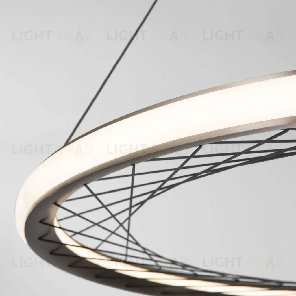 Подвесная люстра Eurosvet Parafe 40025/1 LED серый a069306 40025/1 LED серый