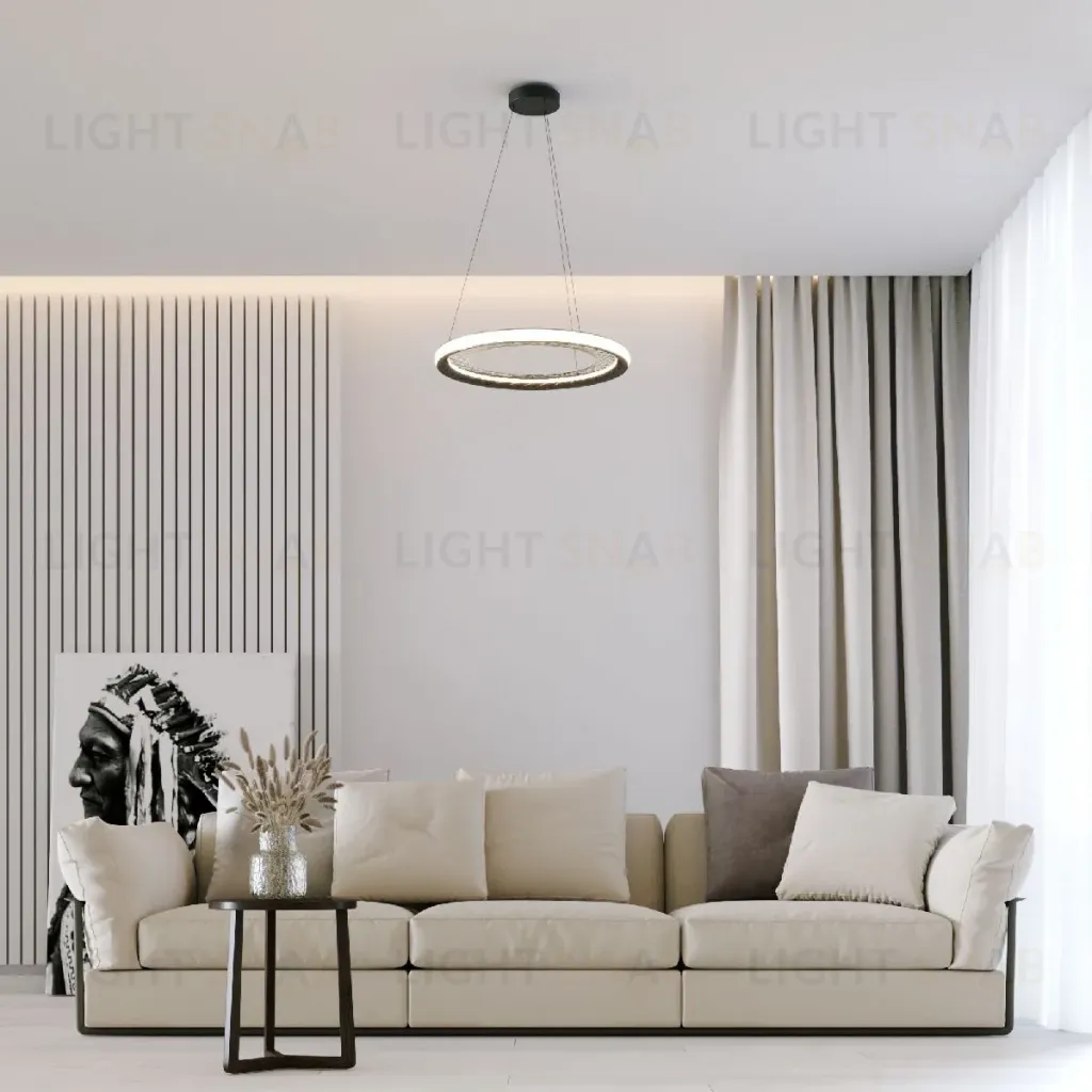 Подвесная люстра Eurosvet Parafe 40024/1 LED серый a069305 40024/1 LED серый
