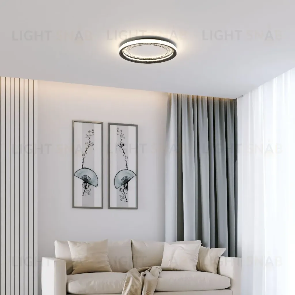 Потолочная люстра Eurosvet Parafe 40023/1 LED серый a069304 40023/1 LED серый