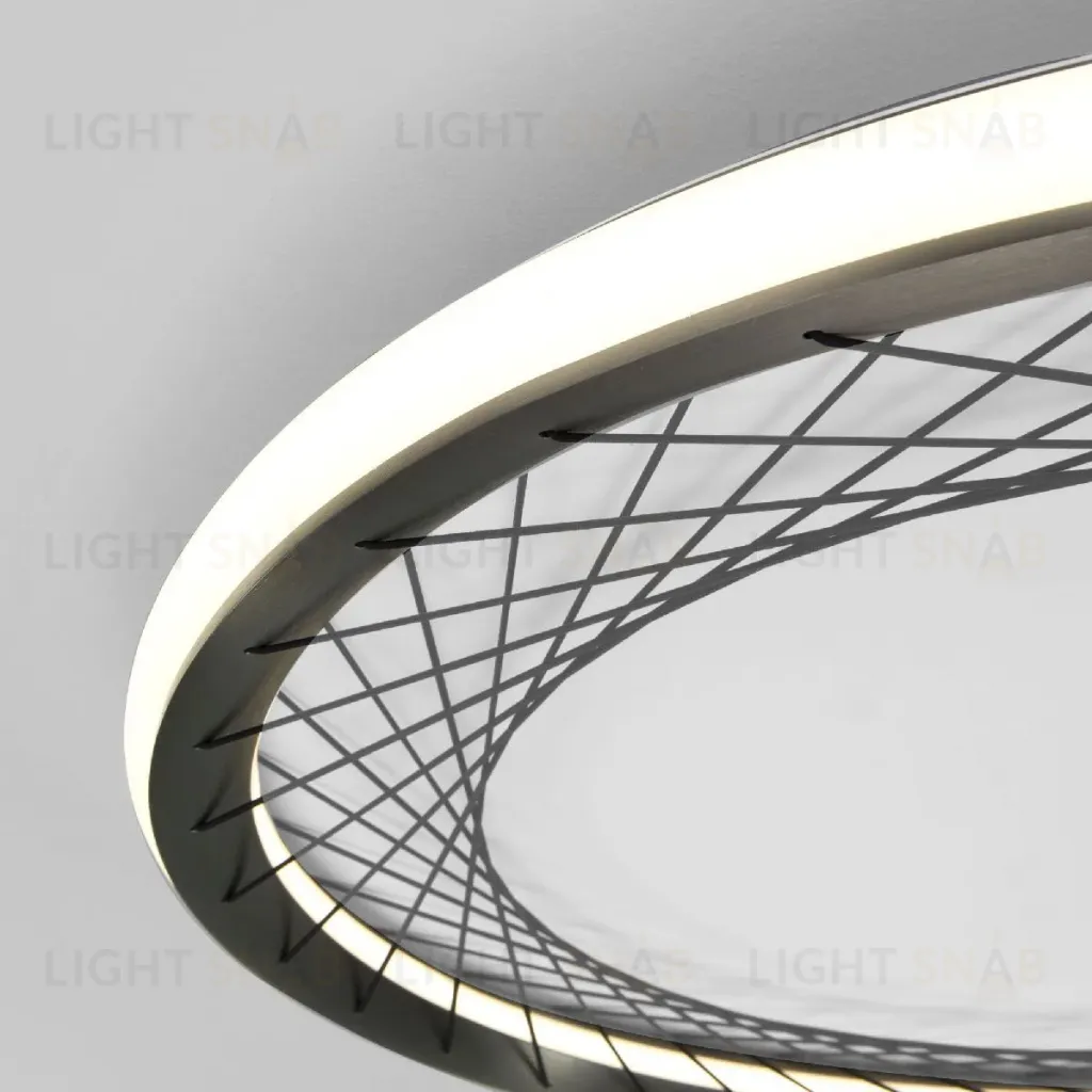 Потолочная люстра Eurosvet Parafe 40023/1 LED серый a069304 40023/1 LED серый