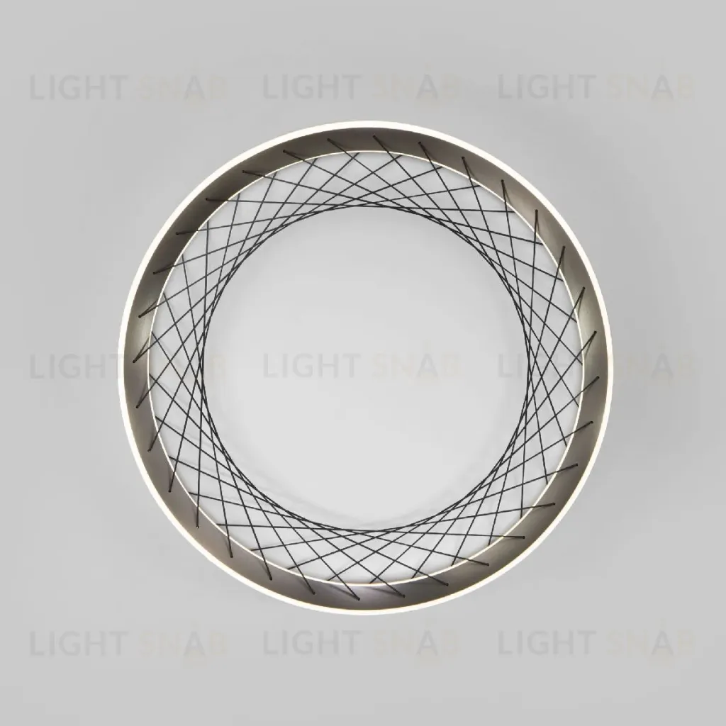 Потолочная люстра Eurosvet Parafe 40023/1 LED серый a069304 40023/1 LED серый