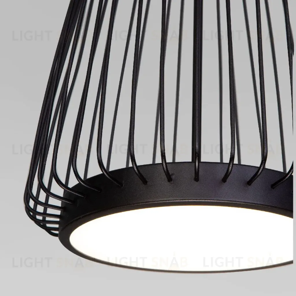 Подвесной светильник Eurosvet Comodita 40009/1 LED черный a069294 40009/1 LED черный
