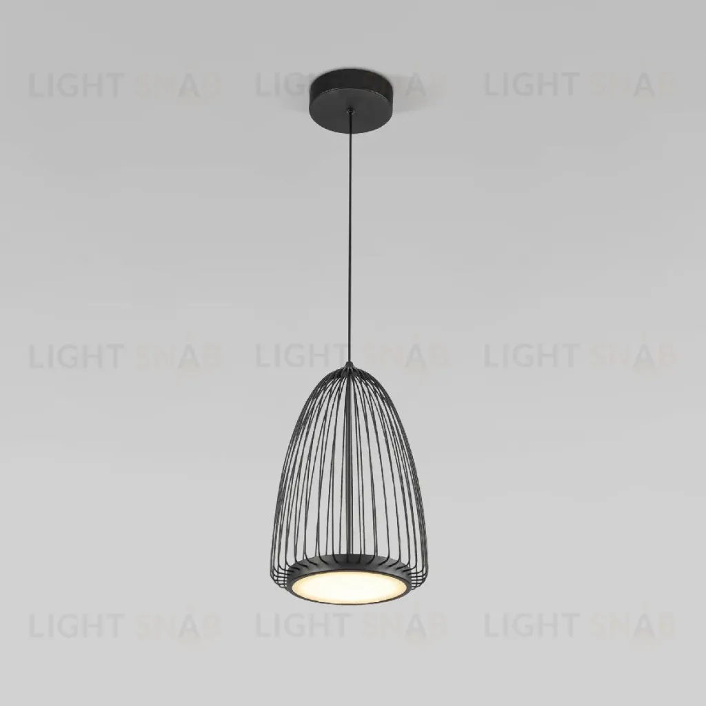 Подвесной светильник Eurosvet Comodita 40009/1 LED черный a069294 40009/1 LED черный