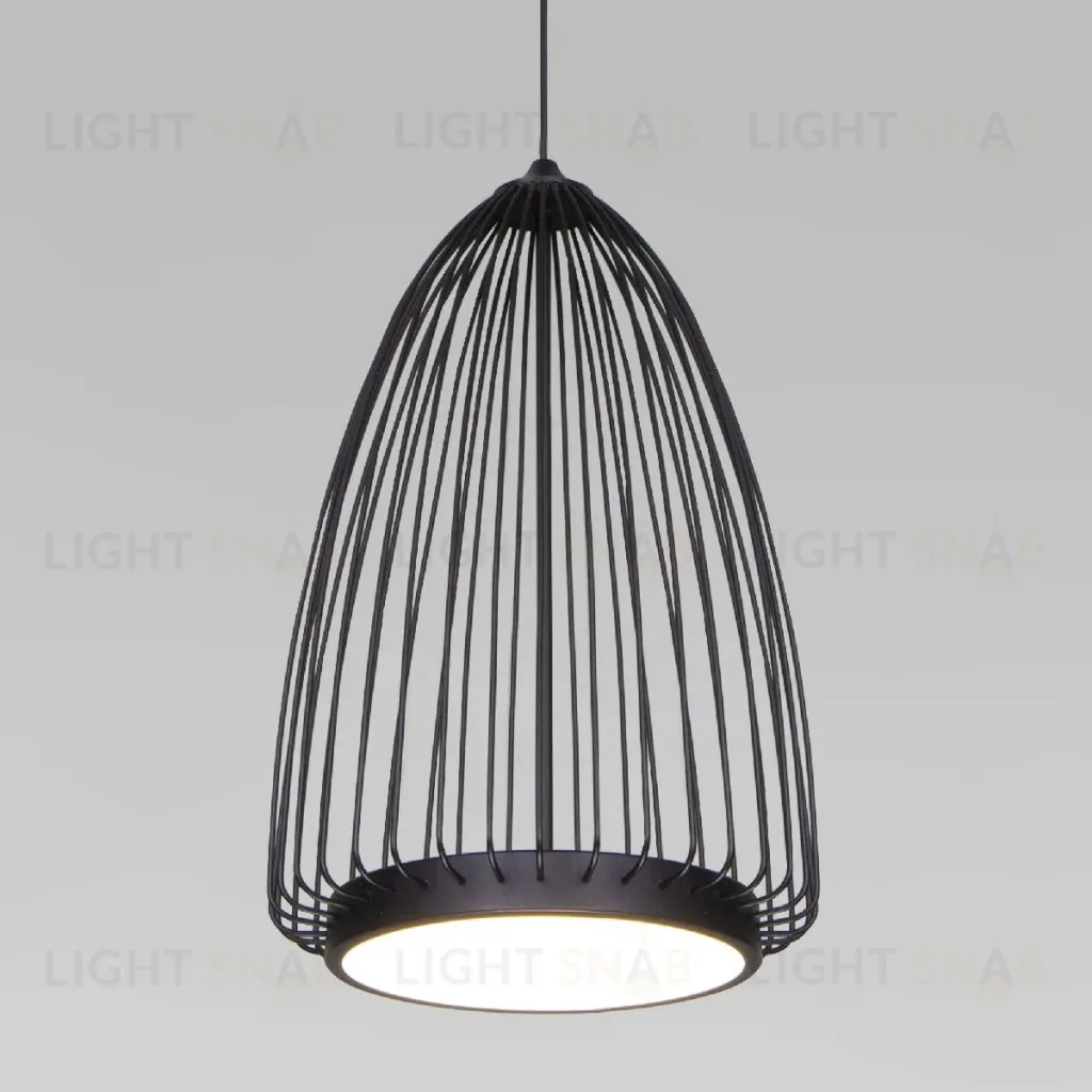 Подвесной светильник Eurosvet Comodita 40009/1 LED черный a069294 40009/1 LED черный