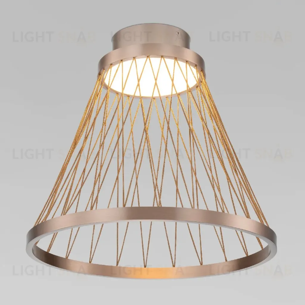 Потолочный светильник Eurosvet Cesta 40018/1 LED коричневый a069290 40018/1 LED коричневый