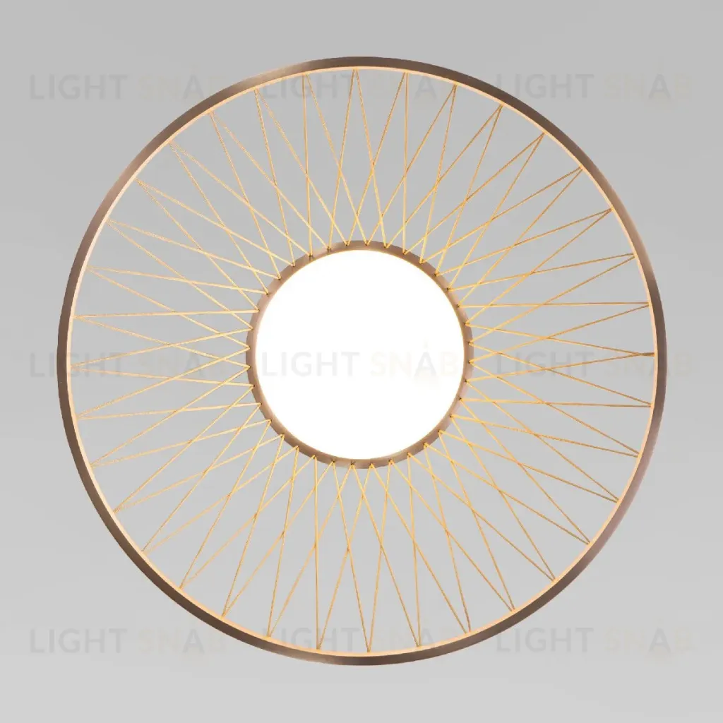 Потолочная люстра Eurosvet Cesta 40019/1 LED коричневый a069291 40019/1 LED коричневый