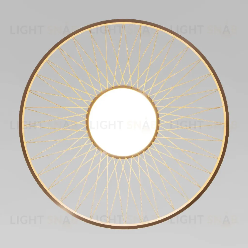 Подвесная люстра Eurosvet Cesta 40017/1 LED коричневый a069288 40017/1 LED коричневый