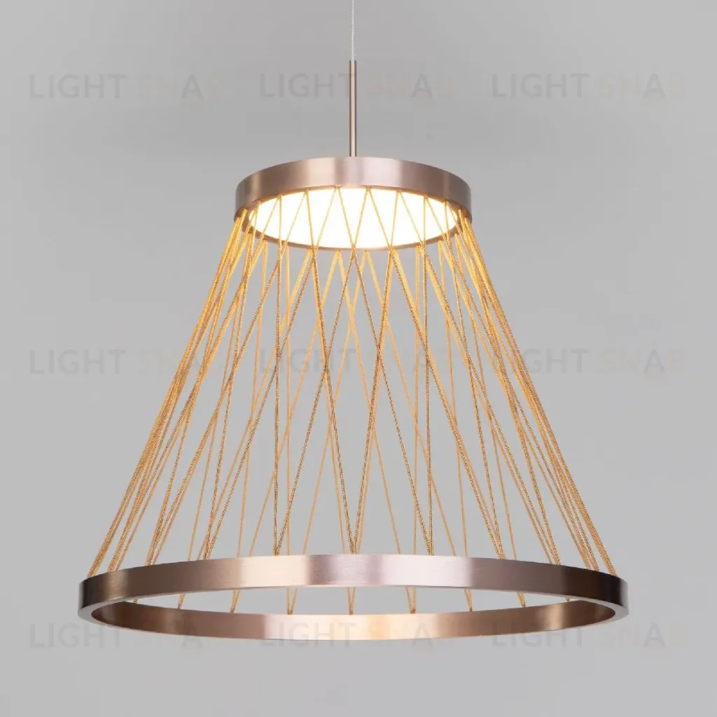 Подвесной светильник Eurosvet Cesta 40016/1 LED коричневый a069283 40016/1 LED коричневый