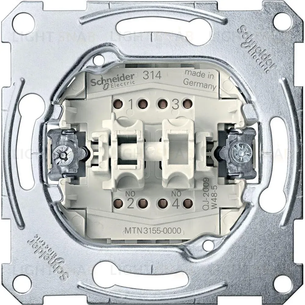 Выключатель с замыкающим контактом Schneider Electric Merten MTN3155-0000 MTN3155-0000