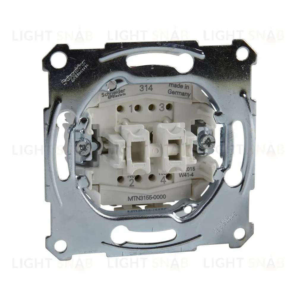 Выключатель с замыкающим контактом Schneider Electric Merten MTN3155-0000 MTN3155-0000