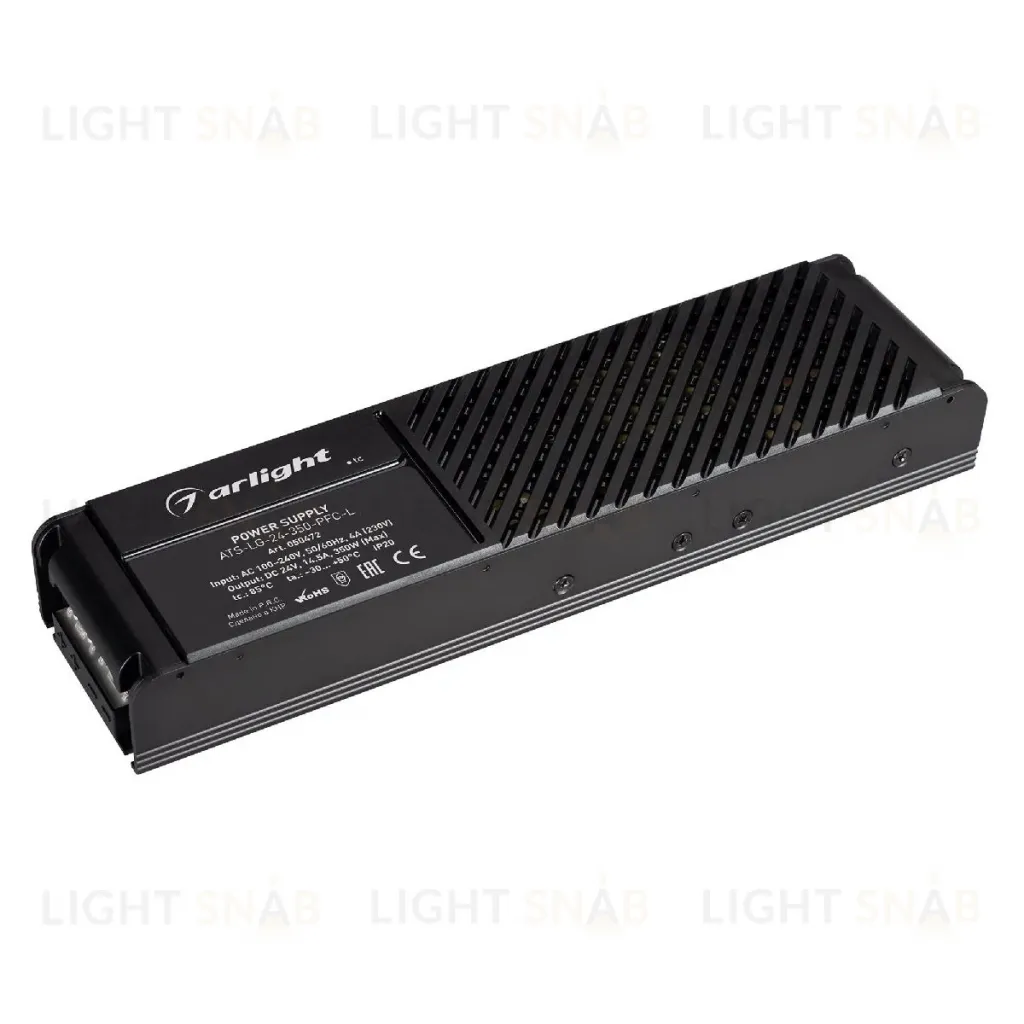 Блок питания Arlight ATS-LG-24-350-PFC-L (24V, 14.5A, 350W) 050472 050472