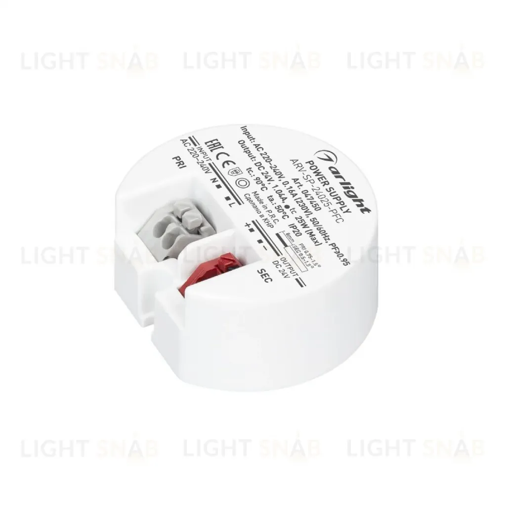 Блок питания Arlight ARV-SP-24025-PFC (24V, 1A, 25W) 047450 047450