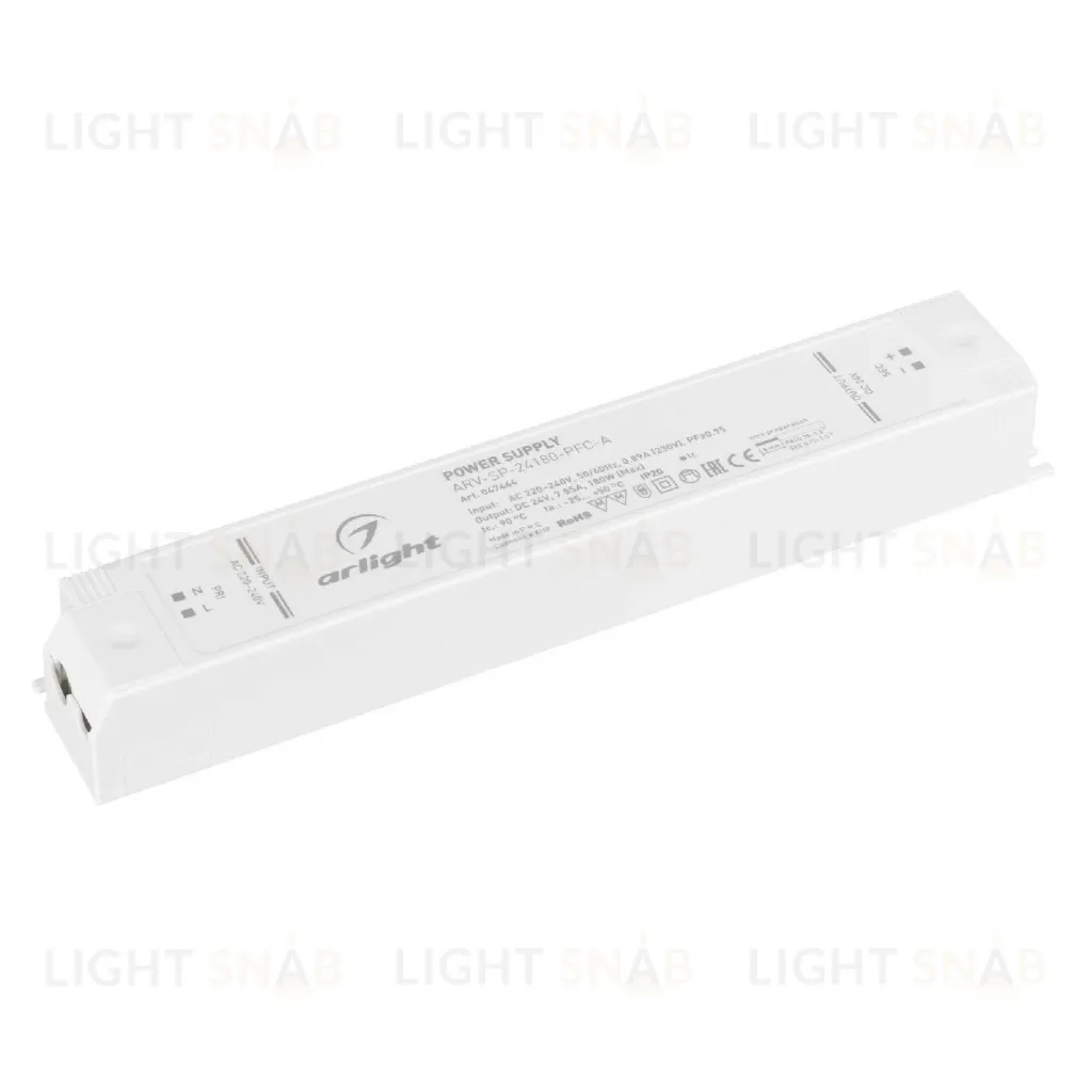 Блок питания Arlight ARV-SP-24180-PFC-A (24V, 7.5A, 180W) 047444 047444