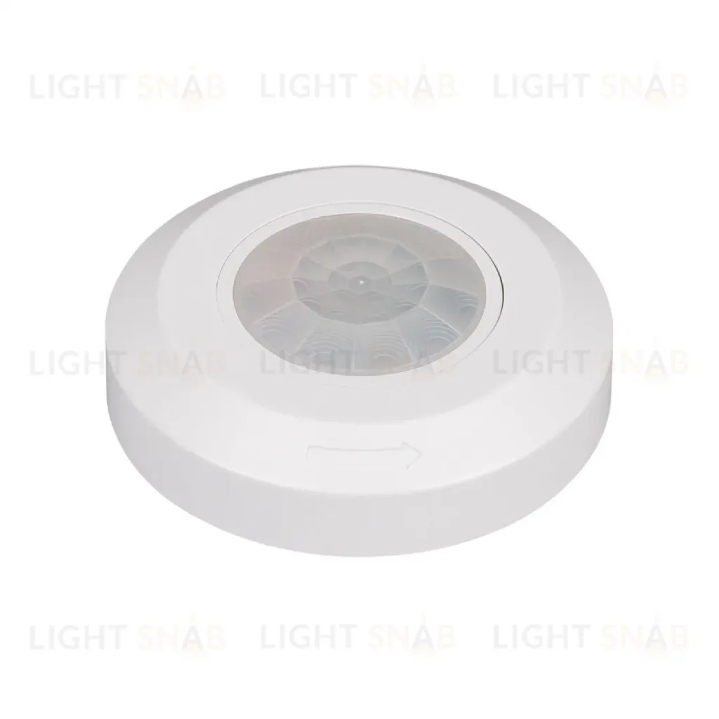 Датчик движения Arlight PRIME-PIR-SURFACE-R76-200W-WH (230V, 0.87A, SLIM) 031845(1) 031845(1)